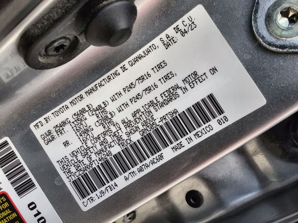 2023 Toyota Tacoma SR