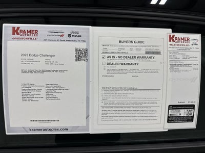 2023 Dodge Challenger Black Ghost