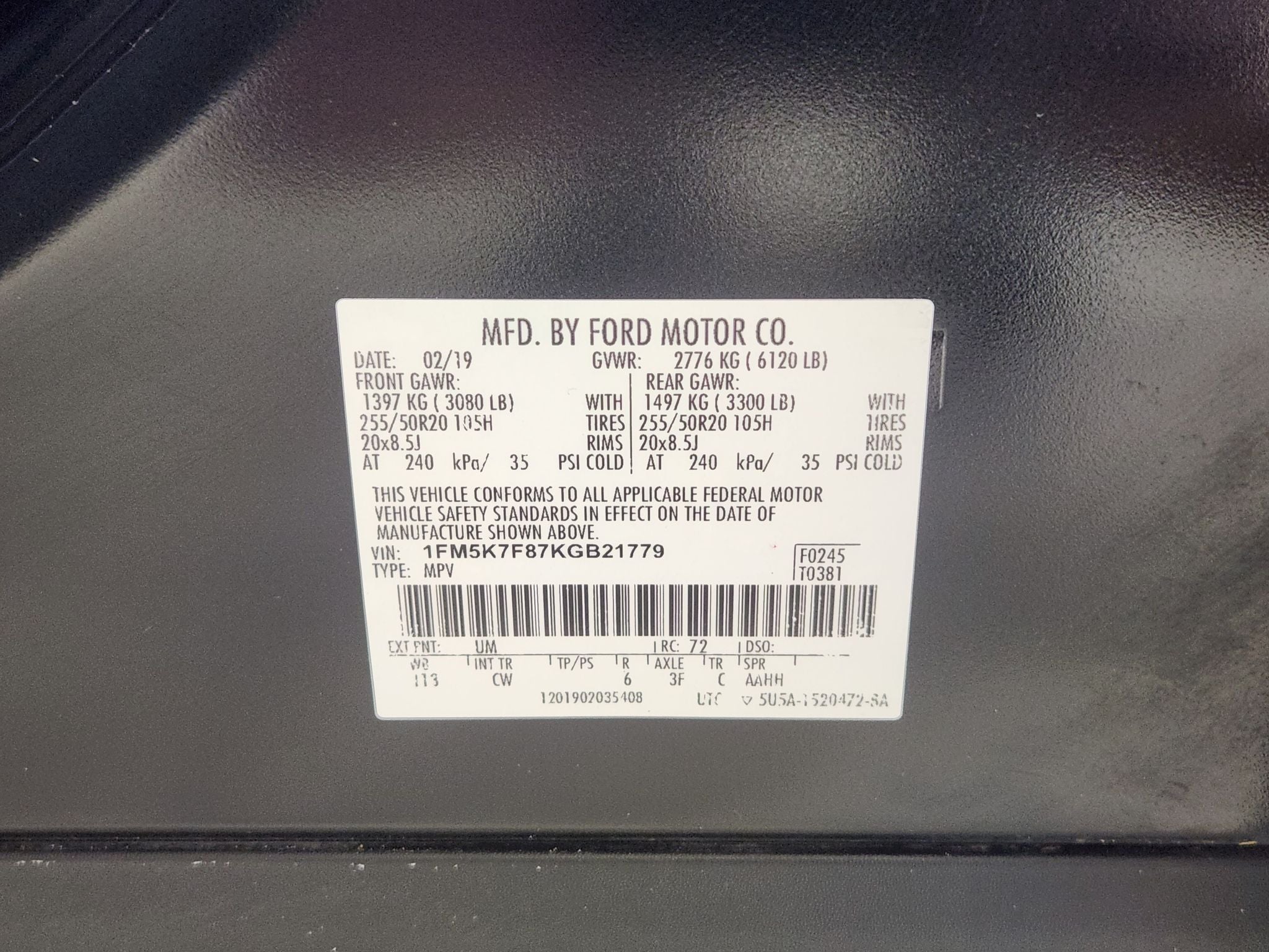 2019 Ford Explorer Limited