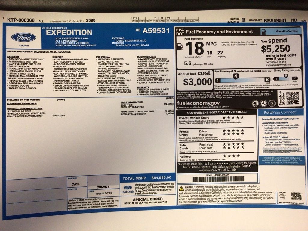 2024 Ford Expedition XLT - Photo 75