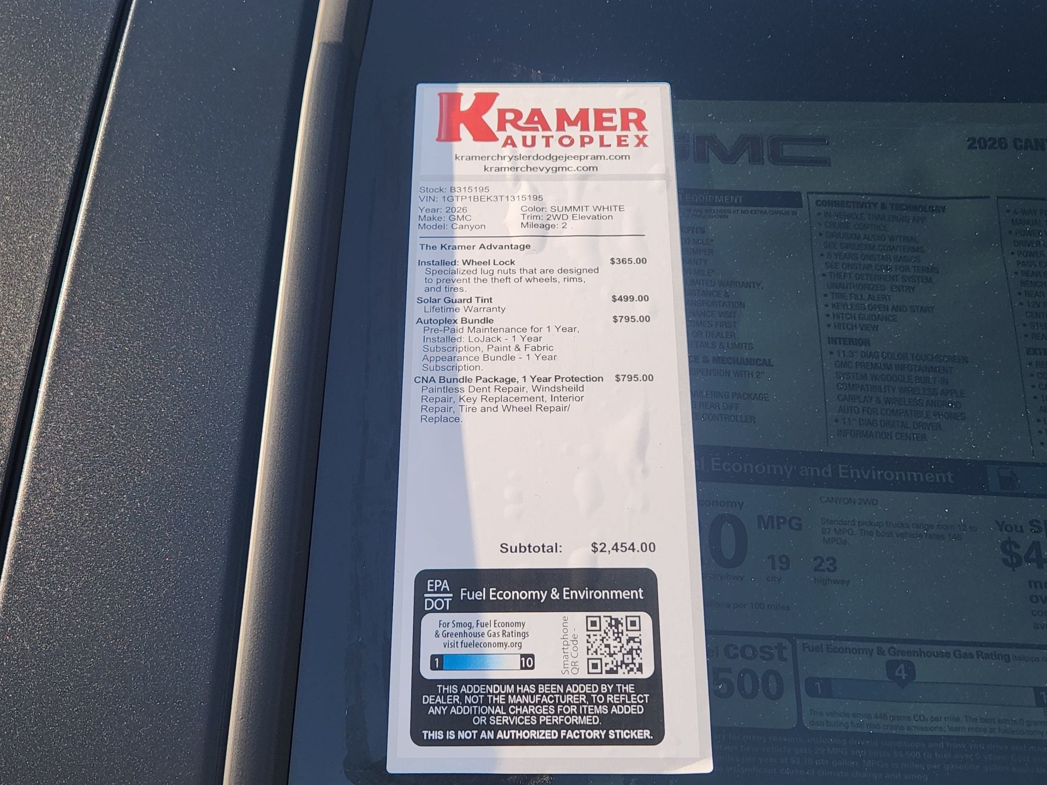 2026 GMC Canyon Elevation