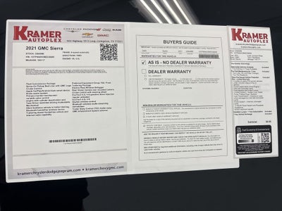 2021 GMC Sierra 1500 2WD Crew Cab Short Box