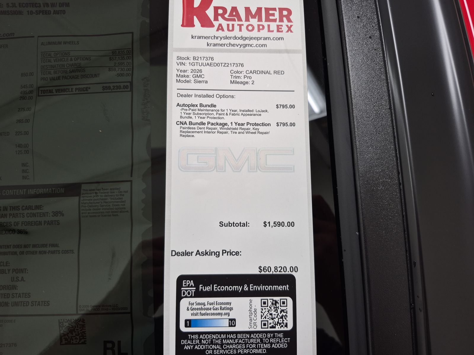 2026 GMC Sierra 1500 Pro