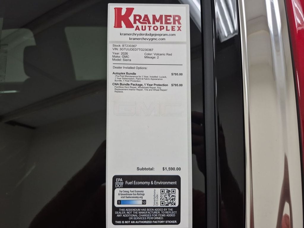 2026 GMC Sierra 1500 SLT