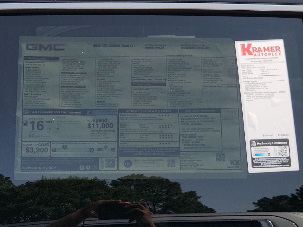 2026 GMC Sierra 1500 SLT