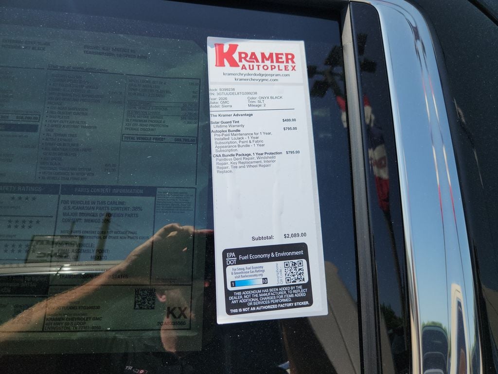 2026 GMC Sierra 1500 SLT