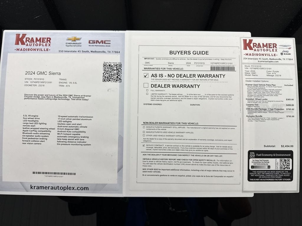 2024 GMC Sierra 2500 HD AT4