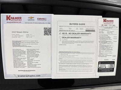 2022 Nissan Altima SR FWD