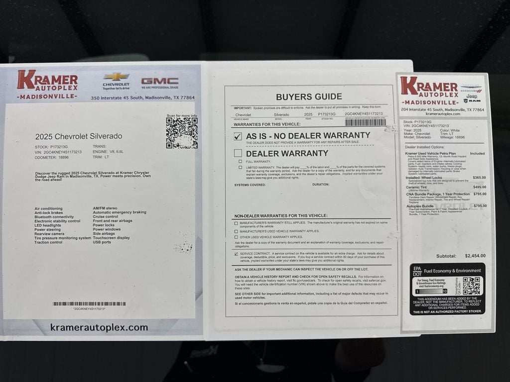 2025 Chevrolet Silverado 2500 HD LT