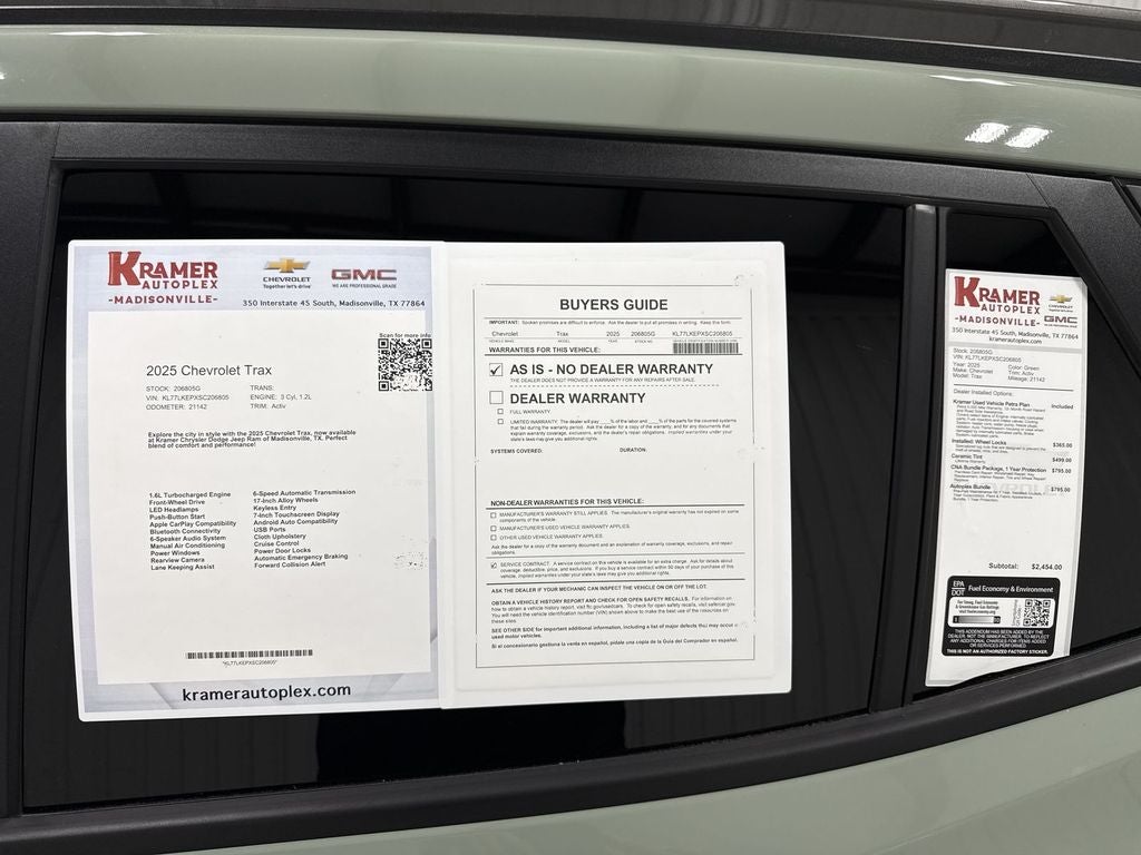 2025 Chevrolet Trax ACTIV