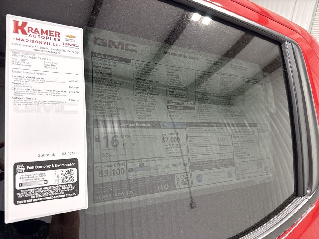 2026 GMC Sierra 1500 Pro