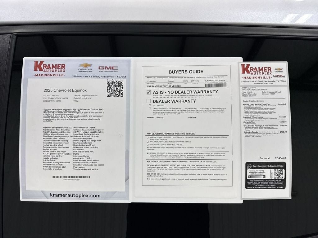 2025 Chevrolet Equinox ACTIV