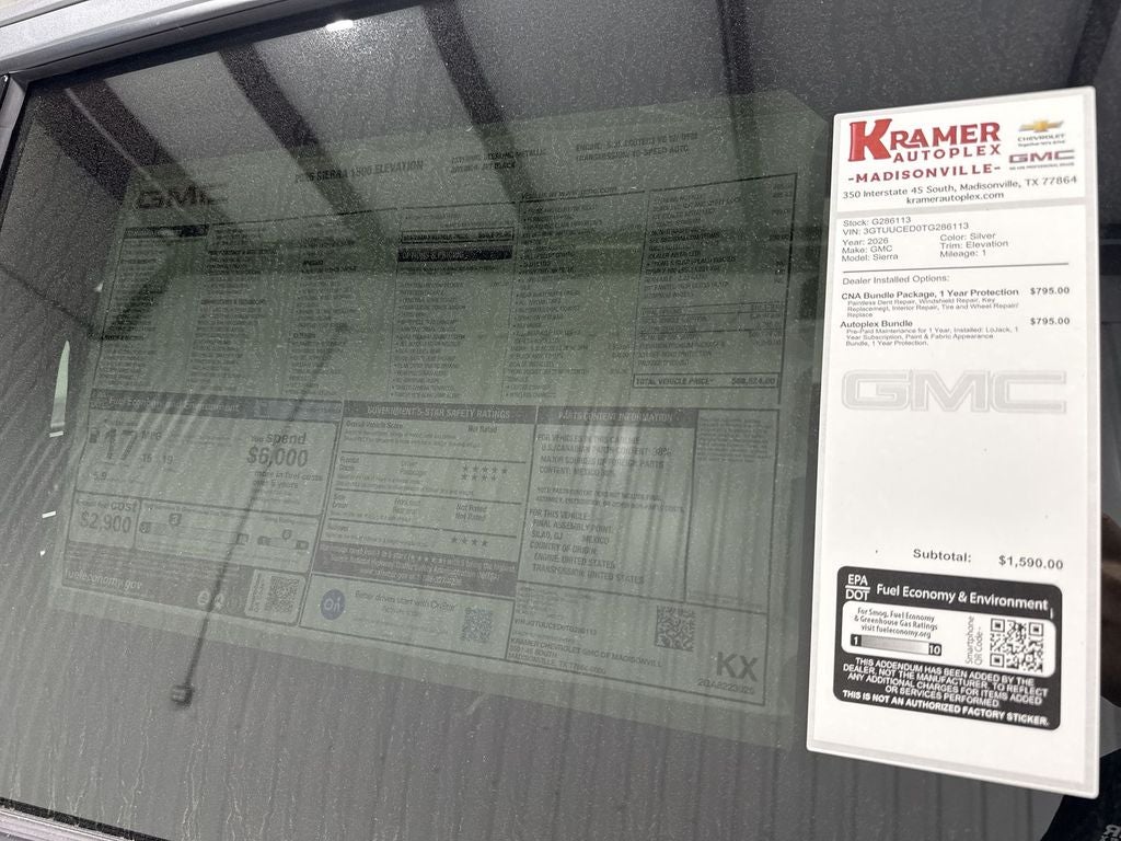 2026 GMC Sierra 1500 Elevation