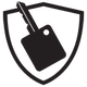 GMC Protection Gap Coverage Logo with a Car Key Icon - Kramer GMC Madisonville in MADISONVILLE TX