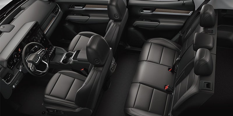 GMC Terrain spacious seating and modern dashboard layout