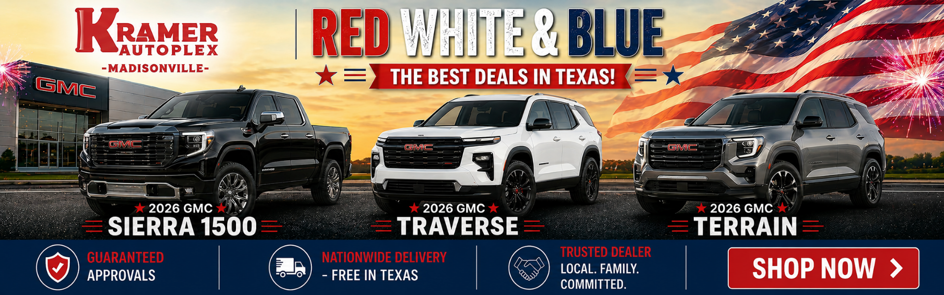 Kramer GMC Madisonville May Incentives