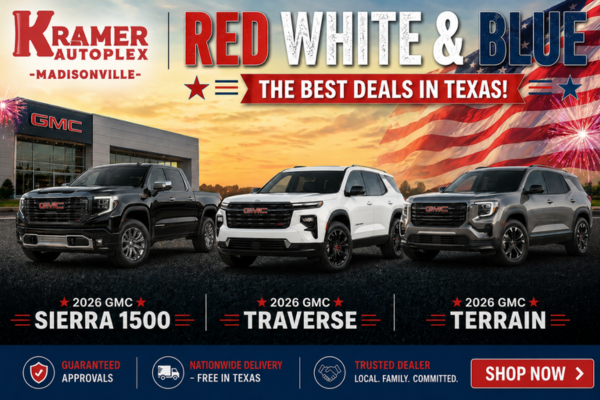 Kramer GMC Madisonville May Incentives